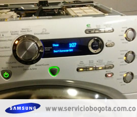 Mantenimiento de lavadora Samsung