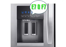 Error E7 o F7 nevera Whirlpool